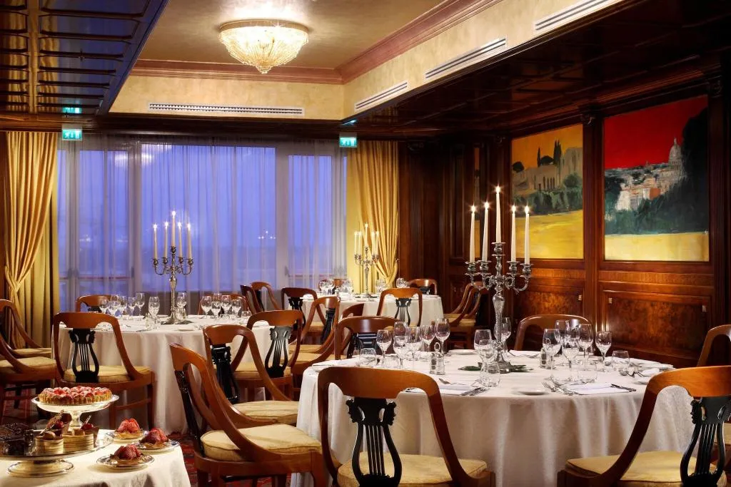Restaurant, Marriott Hotel Rome Park, Rome