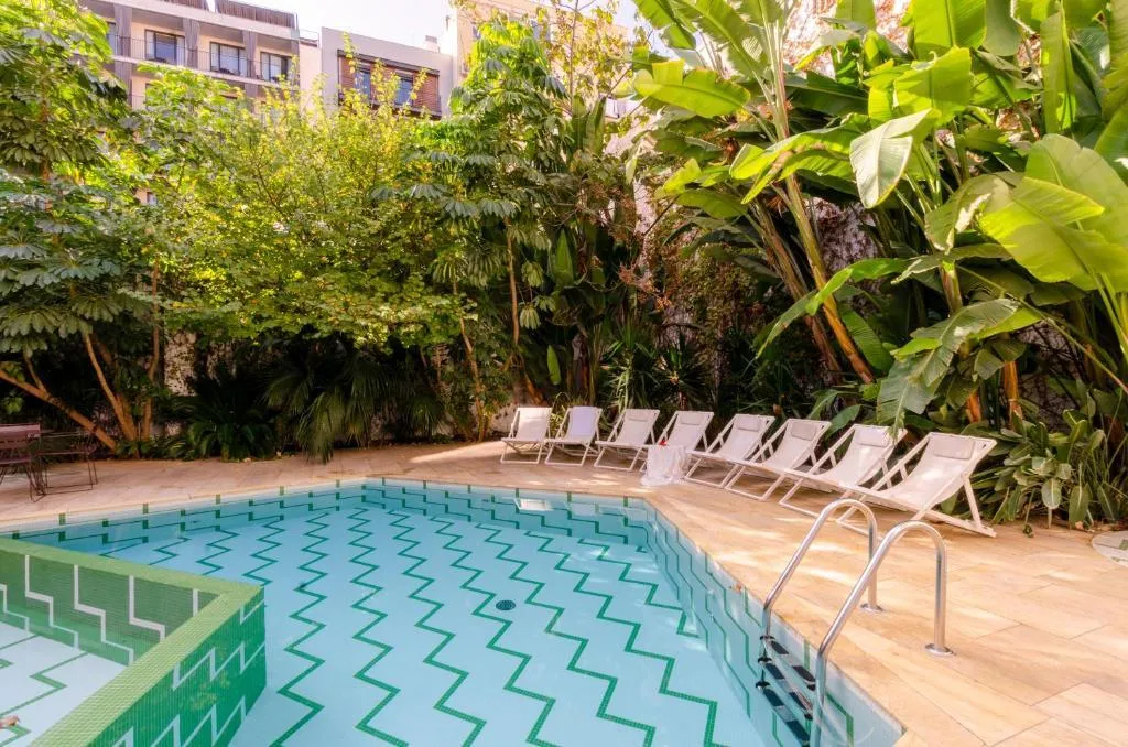 Pool, Aspasios Garden Apartments, Barcelona