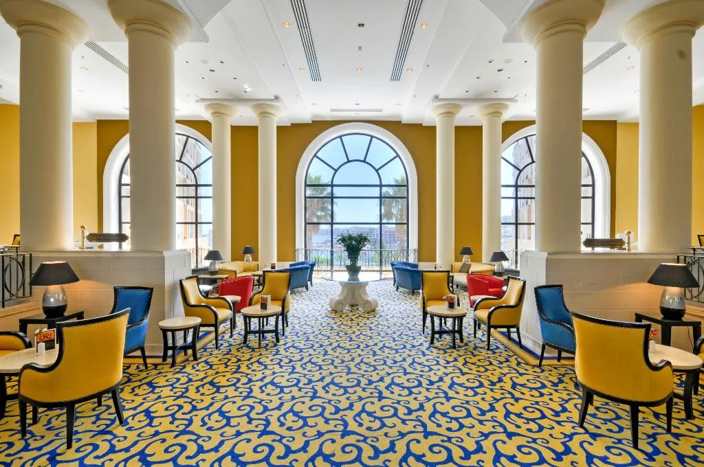 Lobby, Corinthia Hotel St Georges Bay, Malta
