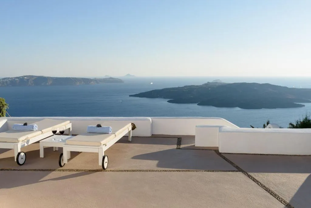Pool, Aria Suites, Santorini