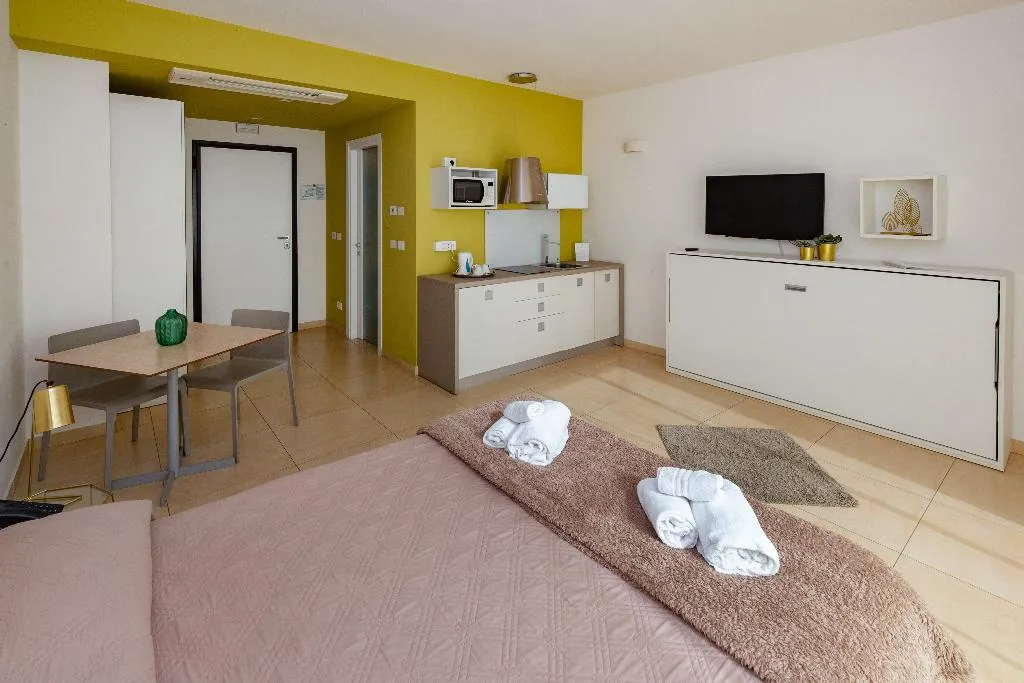 DOUBLE SEA VIEW Room, Zeus Residence Hotel - ApartHotel, Catania