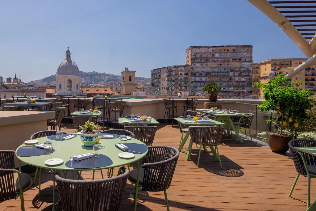 Restaurant, UNA HOTELS Napoli, Naples