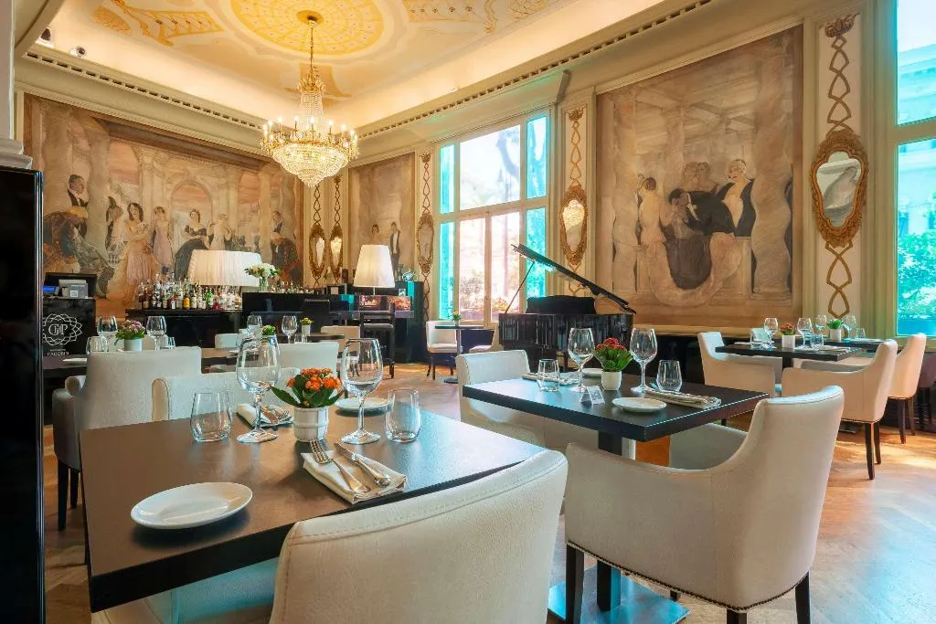 Restaurant, Grand Hotel Palace Rome, Rome