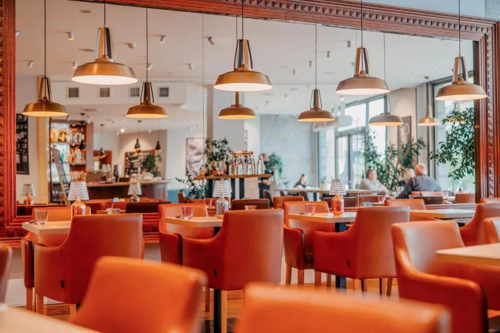 Restaurant, Plaza Boutique Hotel, Prague