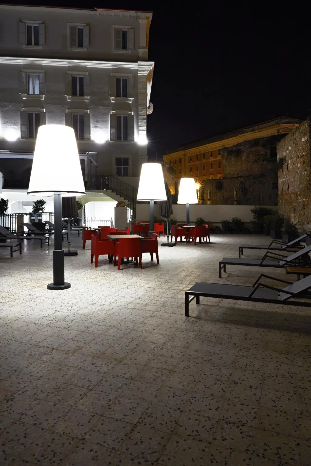 Terrace, The Building, Rome