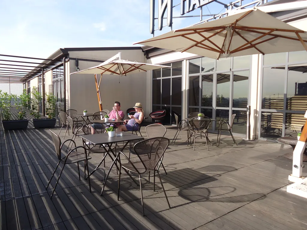 Terrace, Italiana Hotels Milan Rho Fair, Milan