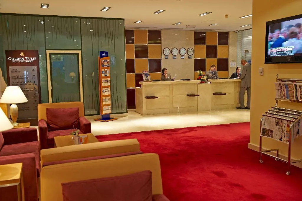 Lobby, Golden Tulip Sharjah, Dubai