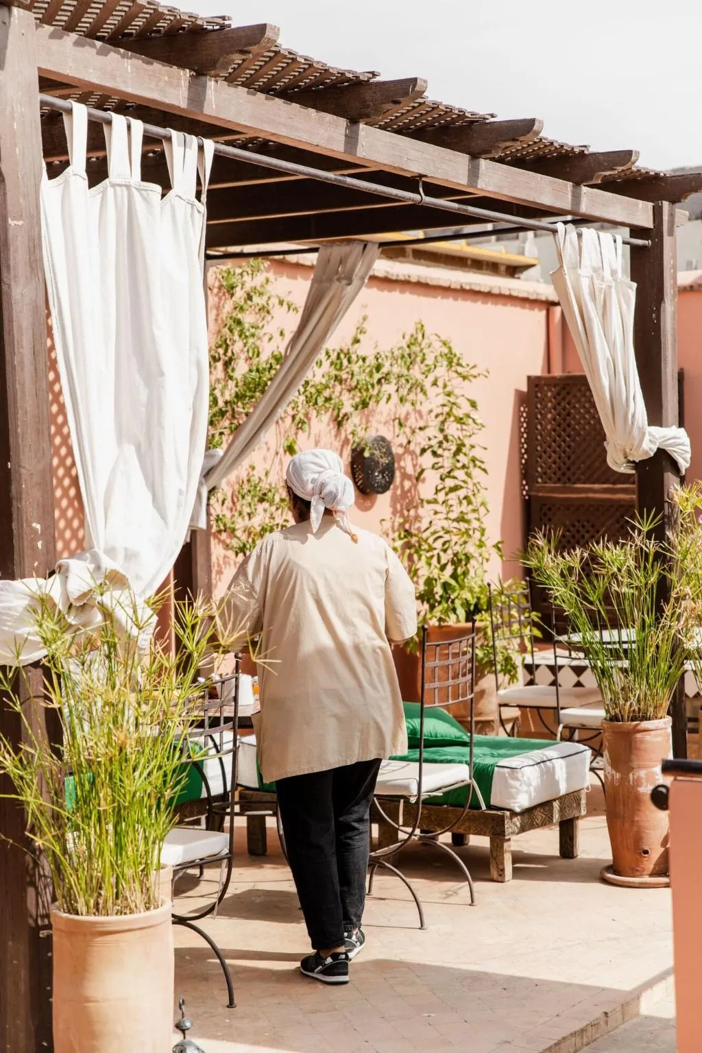 Terrace, Riad 107, Marrakech
