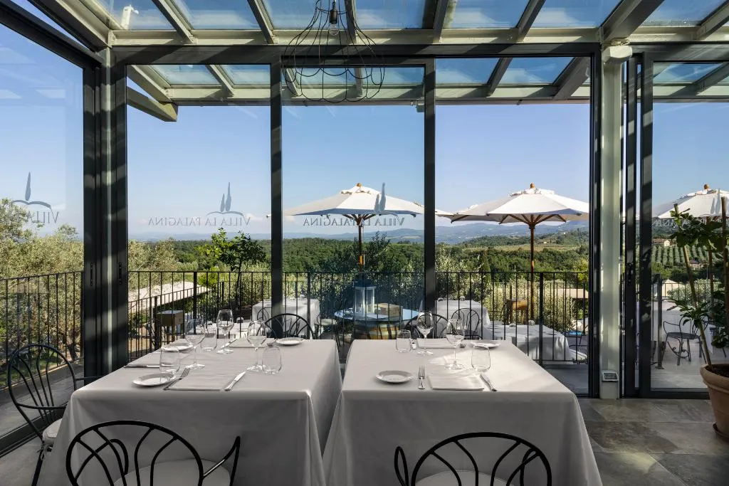 Restaurant, Villa La Palagina, Florence