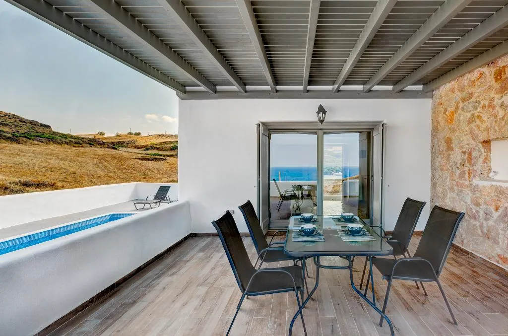 Terrace, Desiterra Resort, Santorini