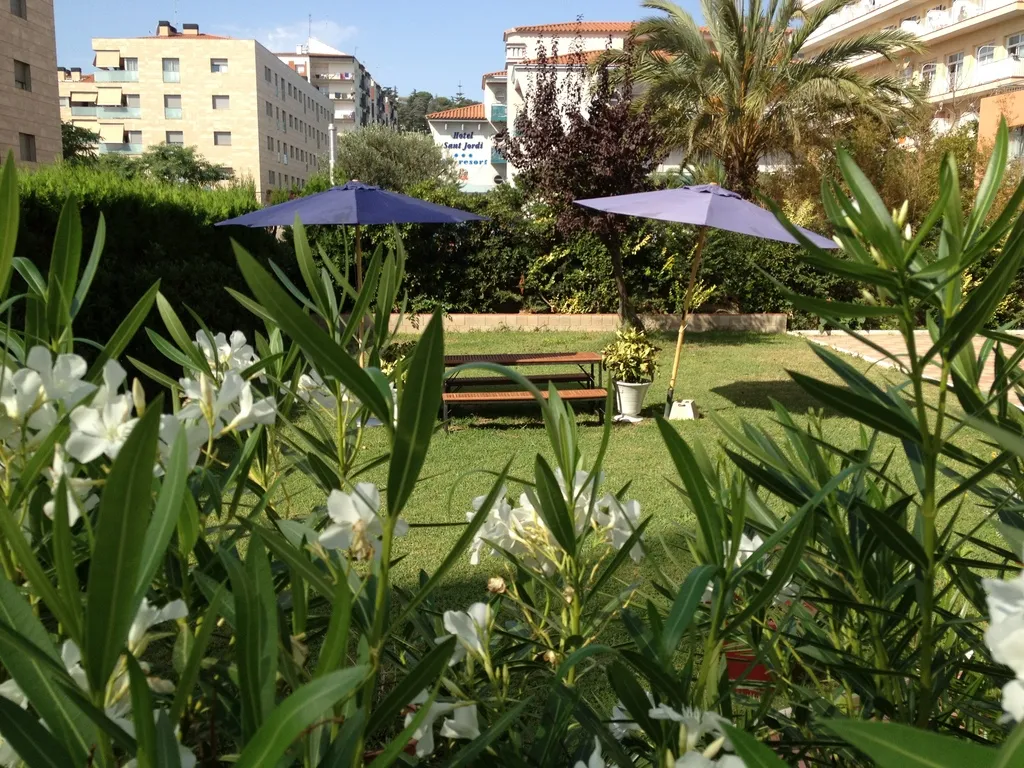 Terrace, Estrella de Mar Youth Hostel, Costa Brava