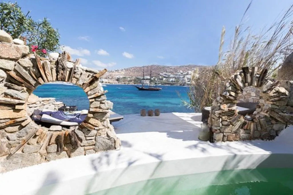 VILLA SEA VIEW WITH PRIVATE POOL Room, Kivotos Mykonos, Mykonos