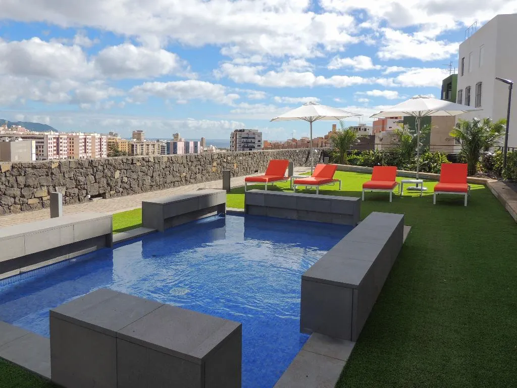 Terrace, Hotel Escuela Santa Cruz, Tenerife
