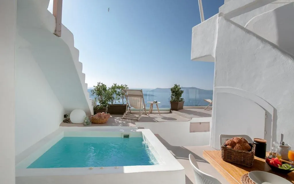 Restaurant, Globe Suites, Santorini