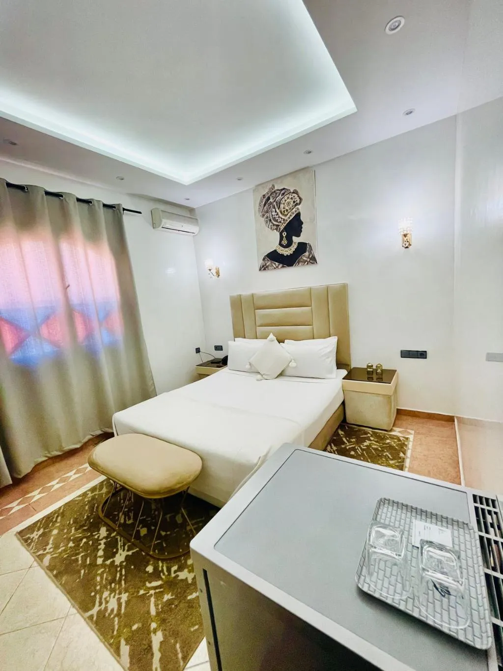 JUNIOR SUITE DELUXE KING BED Room, Riad Douirtna, Marrakech