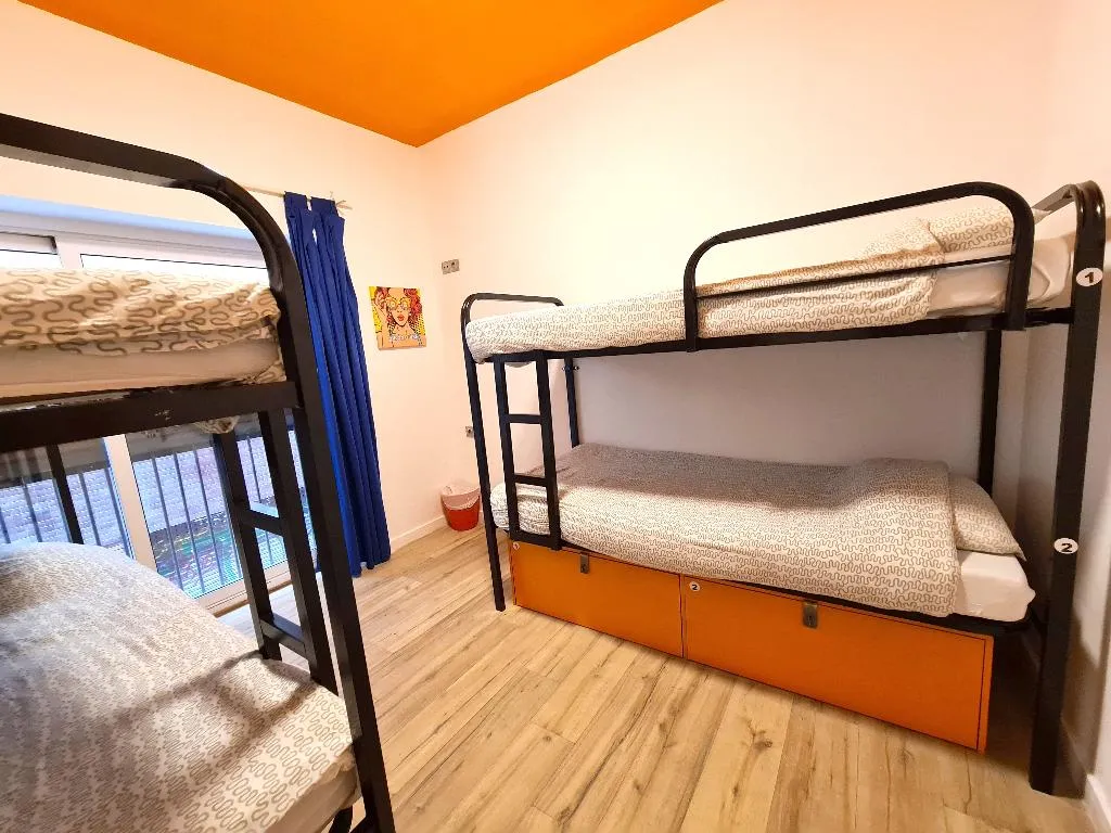 Bed in dormitory FEMALE ROOM Room, Arc House Gracia, Barcelona