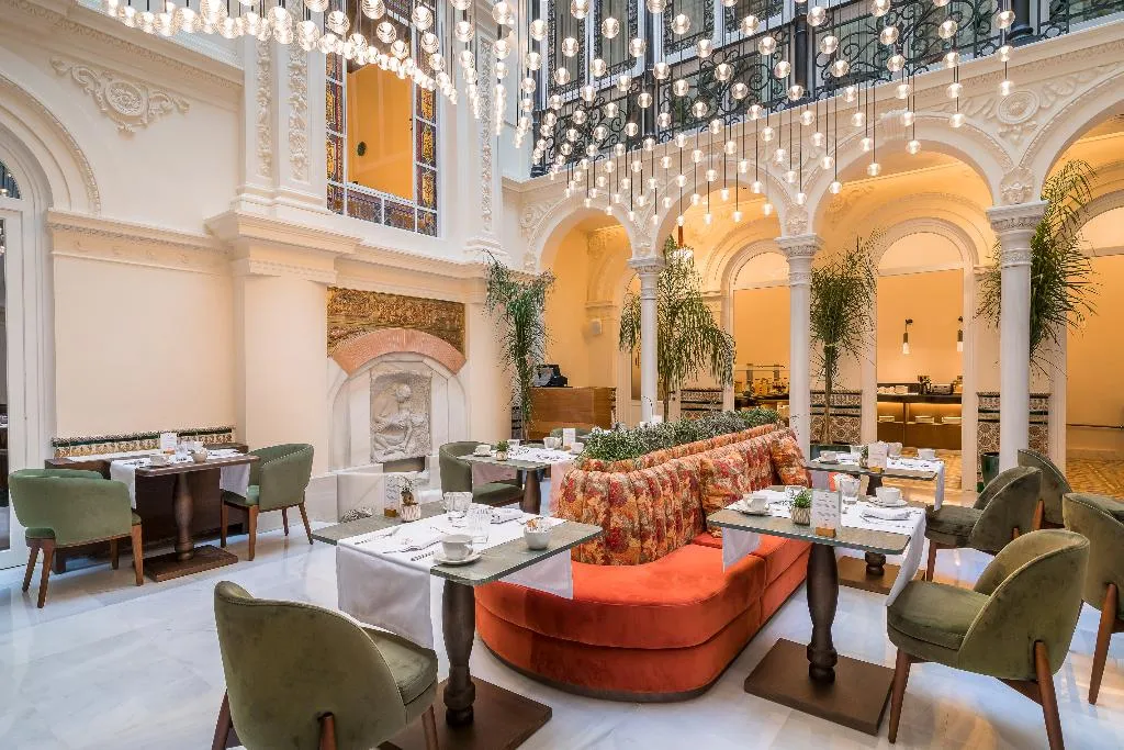 Restaurant, Palacio Gran Via, A Royal Hideaway Hotel, Andalucia