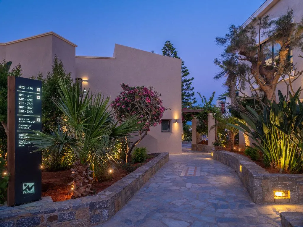 Terrace, Nana Golden Beach, Crete