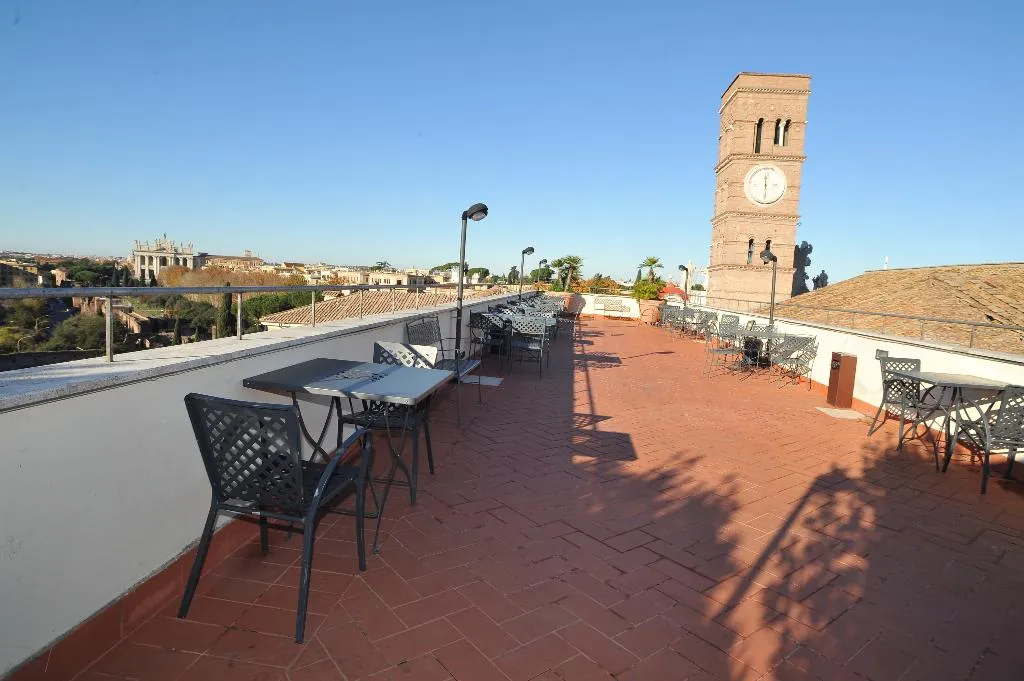 Terrace, Domus Sessoriana, Naples