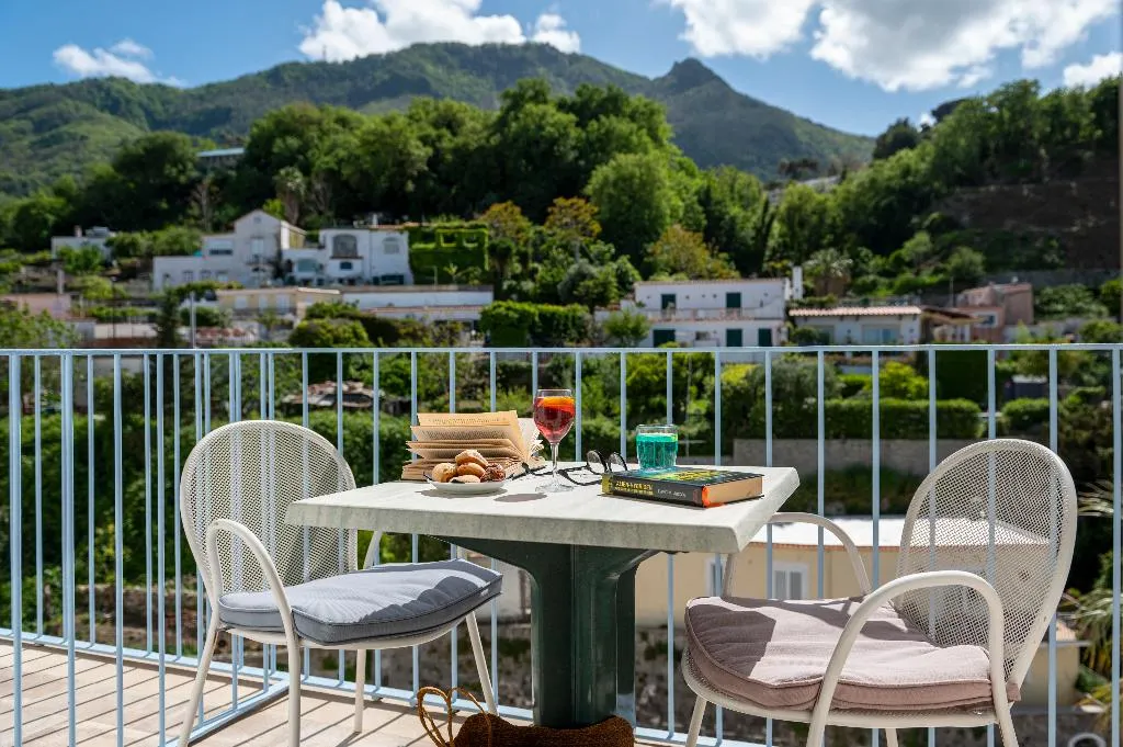 Terrace, Terme Gran Paradiso Hotel, Naples