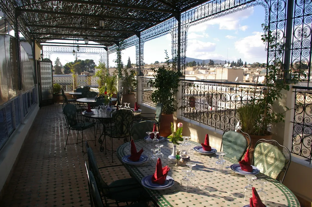 Terrace, La Perle De La Medina, Fez