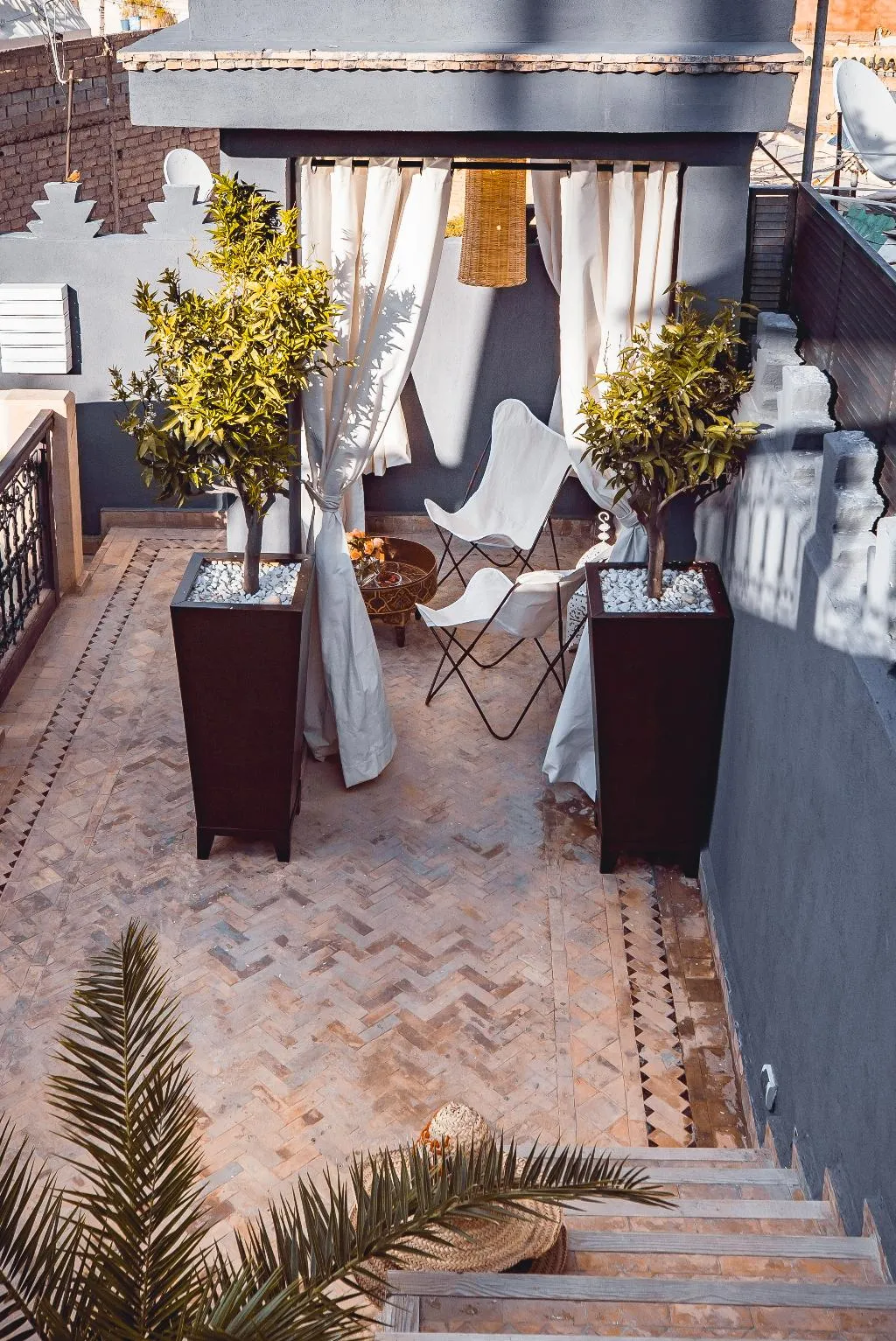 Terrace, Ambre Epices Riad Medina, Marrakech