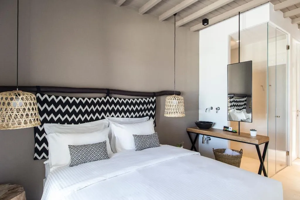 DOUBLE CLASSIC SEA VIEW Room, My Mykonos Boutique by Mr and Mrs White, Mykonos