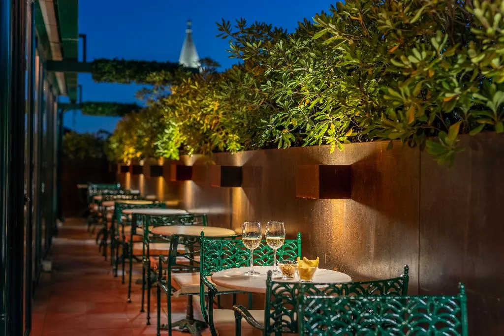 Terrace, Palladium Palace, Rome