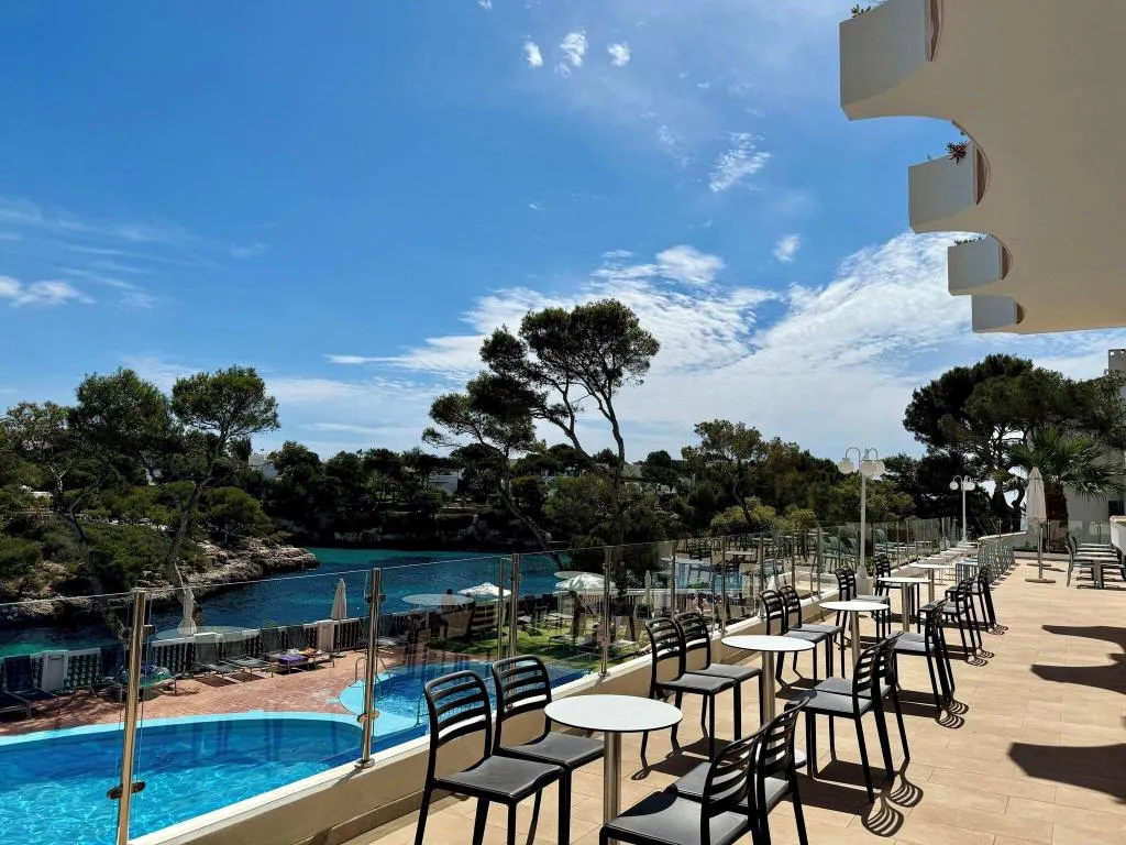 Terrace, Cala Ferrera, Majorca