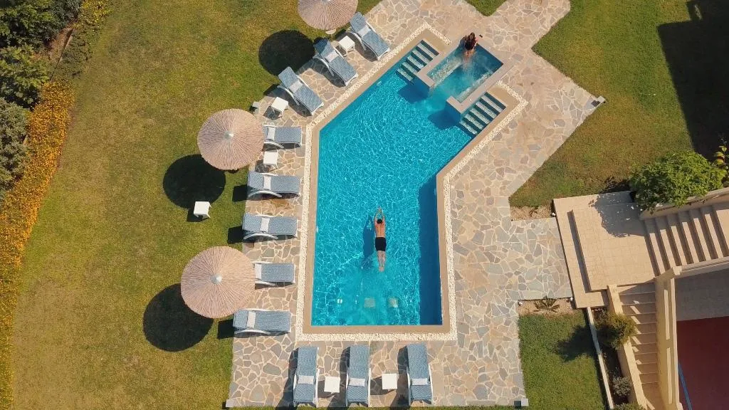 General view, Artemis Villa, Rhodes