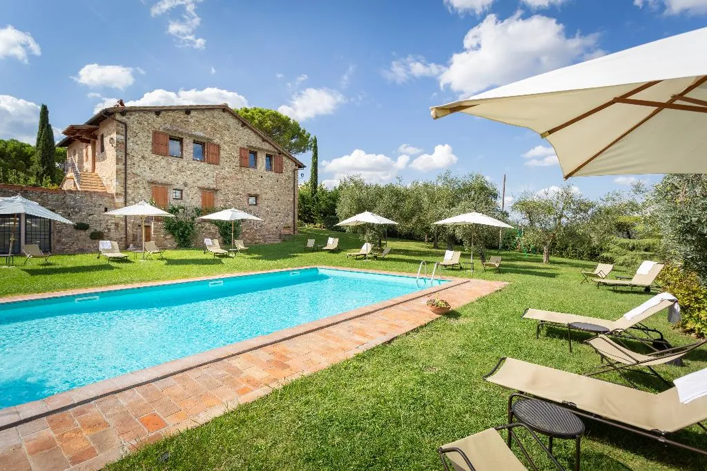 Pool, Fattoria Querceto, Florence