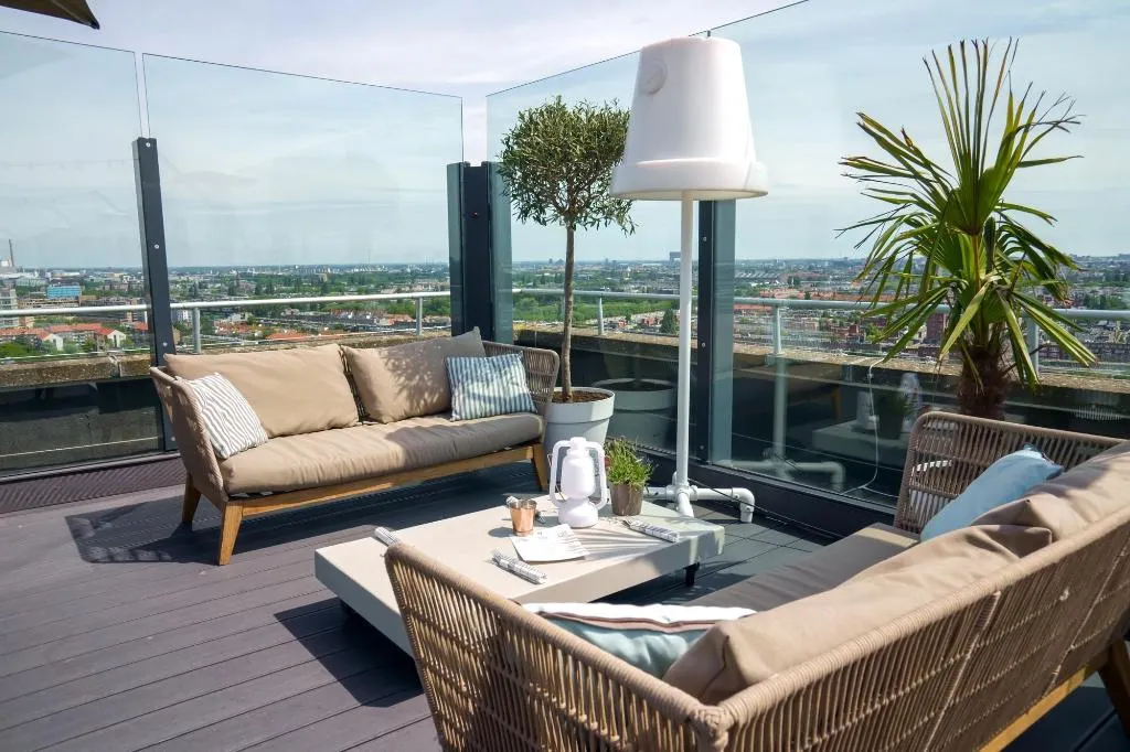 Terrace, Leonardo Hotel Amsterdam Rembrandtpark, Amsterdam
