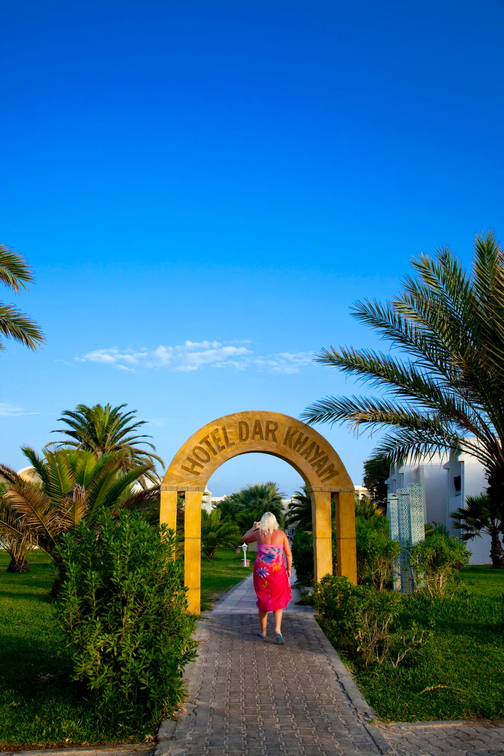 General view, Dar Khayam Hotel, Tunisia