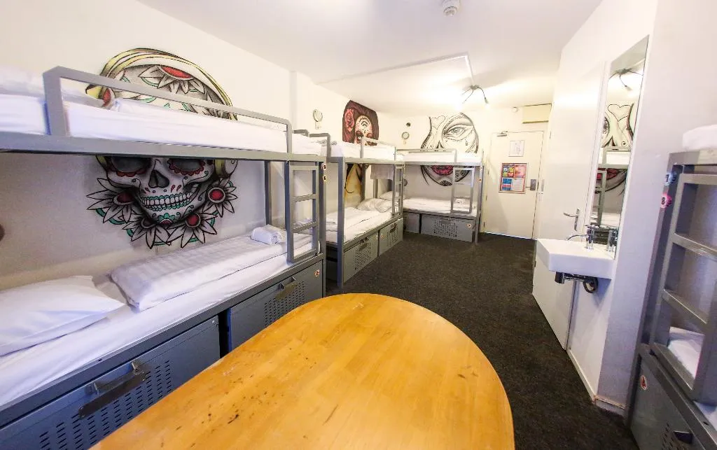Bed in dormitory FEMALE ROOM CAPACITY 8 Room, St. Christopher's at the Winston, Amsterdam
