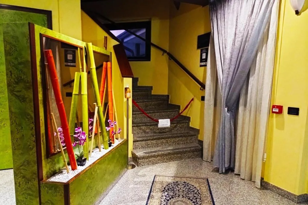 Lobby, Motel Europa, Milan