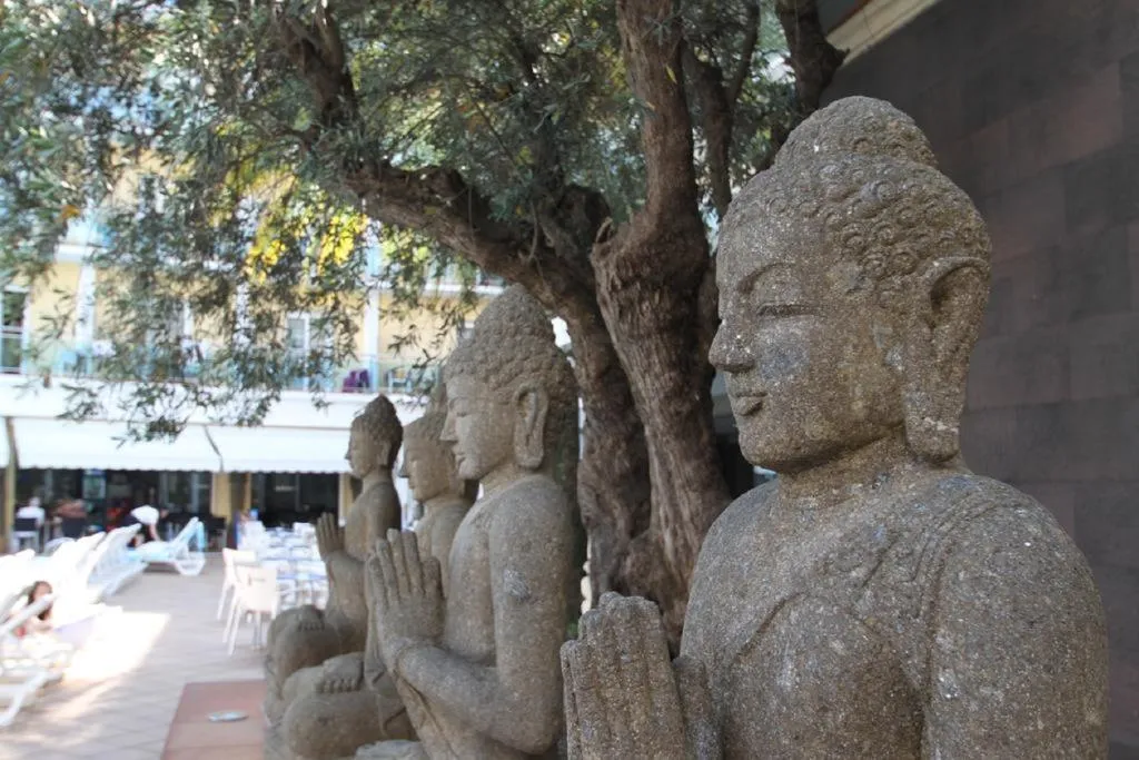 Terrace, La Palmera & Spa, Costa Brava