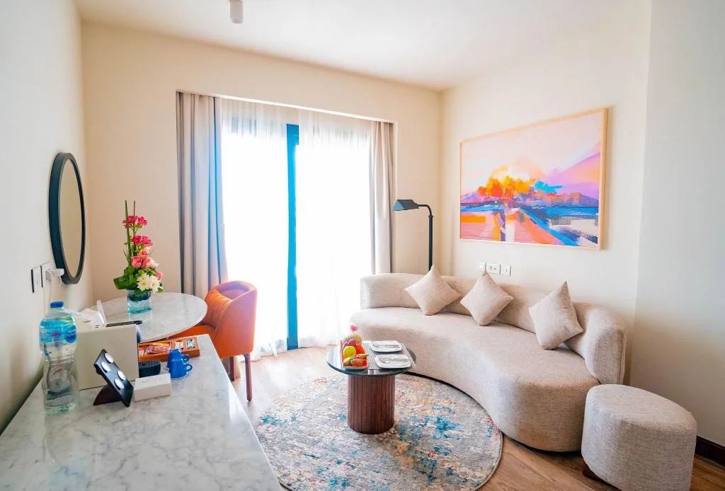 JUNIOR SUITE KING SIZE BED Room, Novotel Sharm El Sheikh, Red Sea Riviera