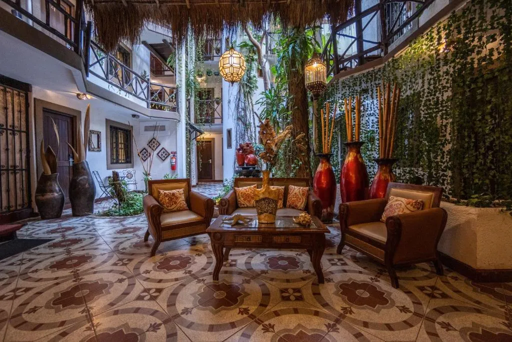 Lobby, Posada Mariposa Boutique Hotel, Playa Del Carmen