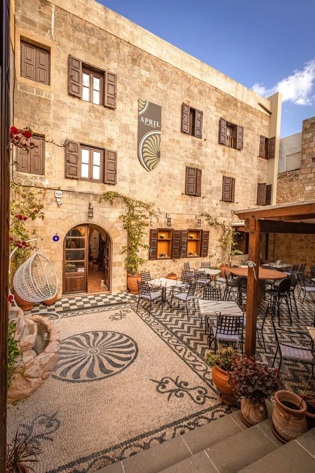 General view, April Medieval Hotel, Rhodes