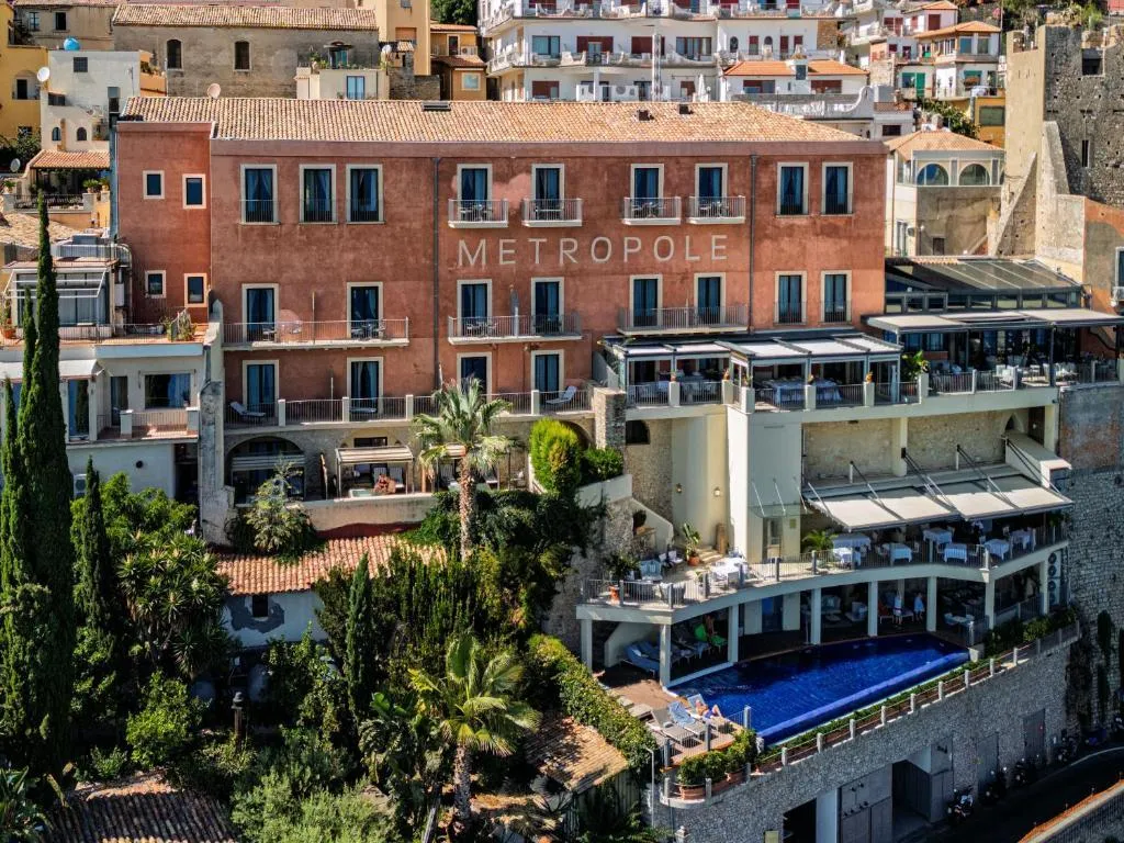 General view, Hotel Metropole Taormina, Taormina