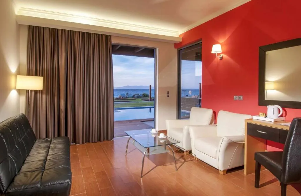 JUNIOR SUITE WITH PRIVATE POOL Room, All Senses Nautica Blue Exclusive Resort, Rhodes