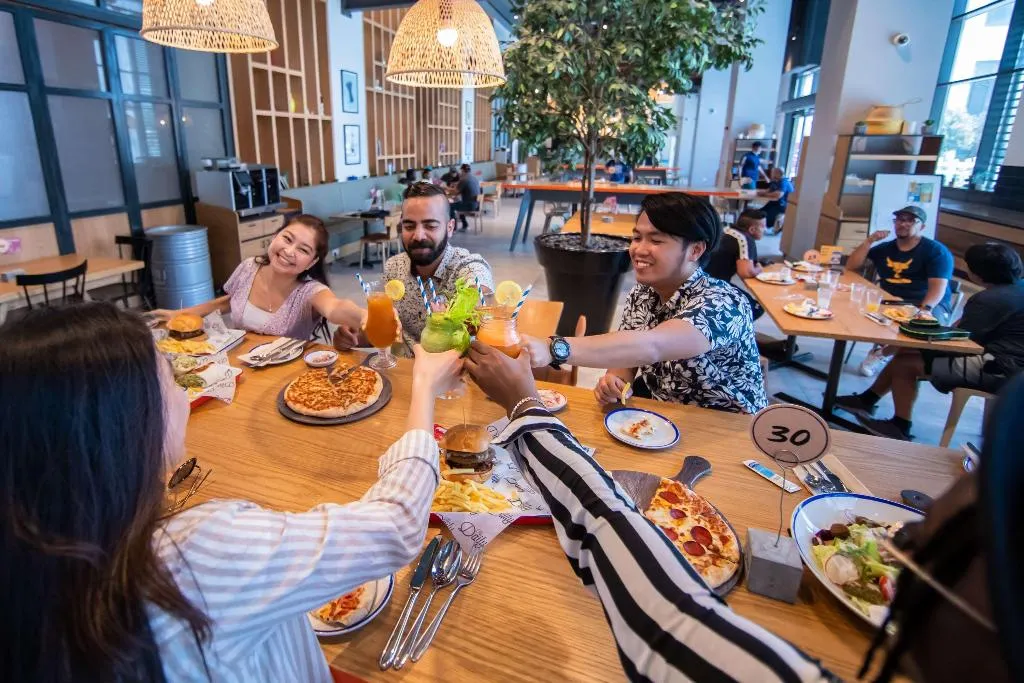 Restaurant, Rove At The Park, Dubai