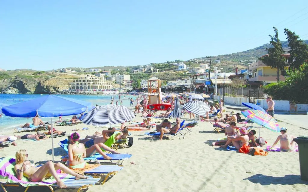 Beach, Renia hotel, Crete