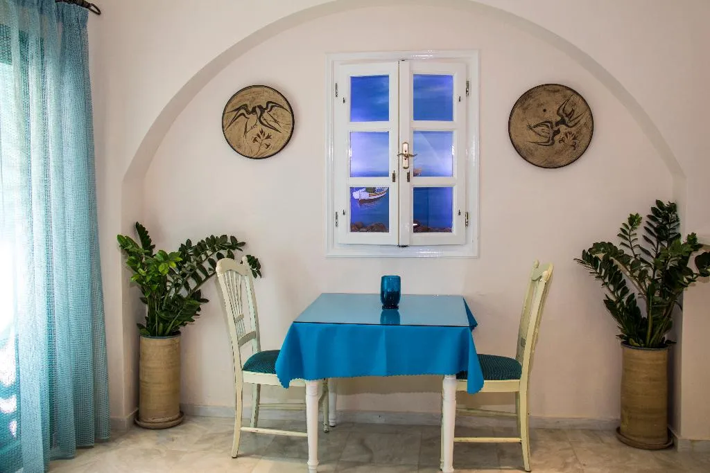Lobby, Andreas Aparthotel, Santorini