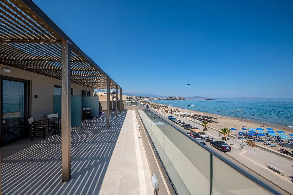Beach, Blue Sky Apartments, Crete