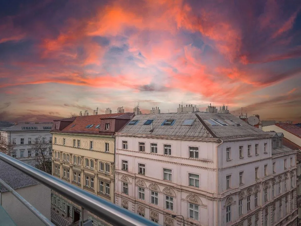 Terrace, Ibis Praha Wenceslas Square, Prague