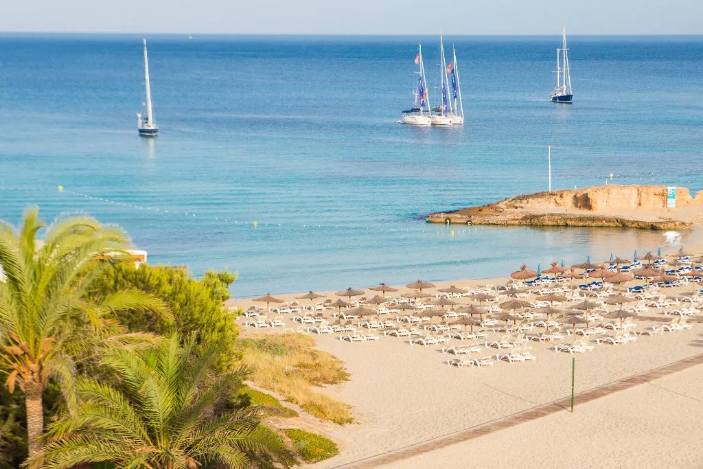 Beach, Insotel Club Tarida Playa, Ibiza