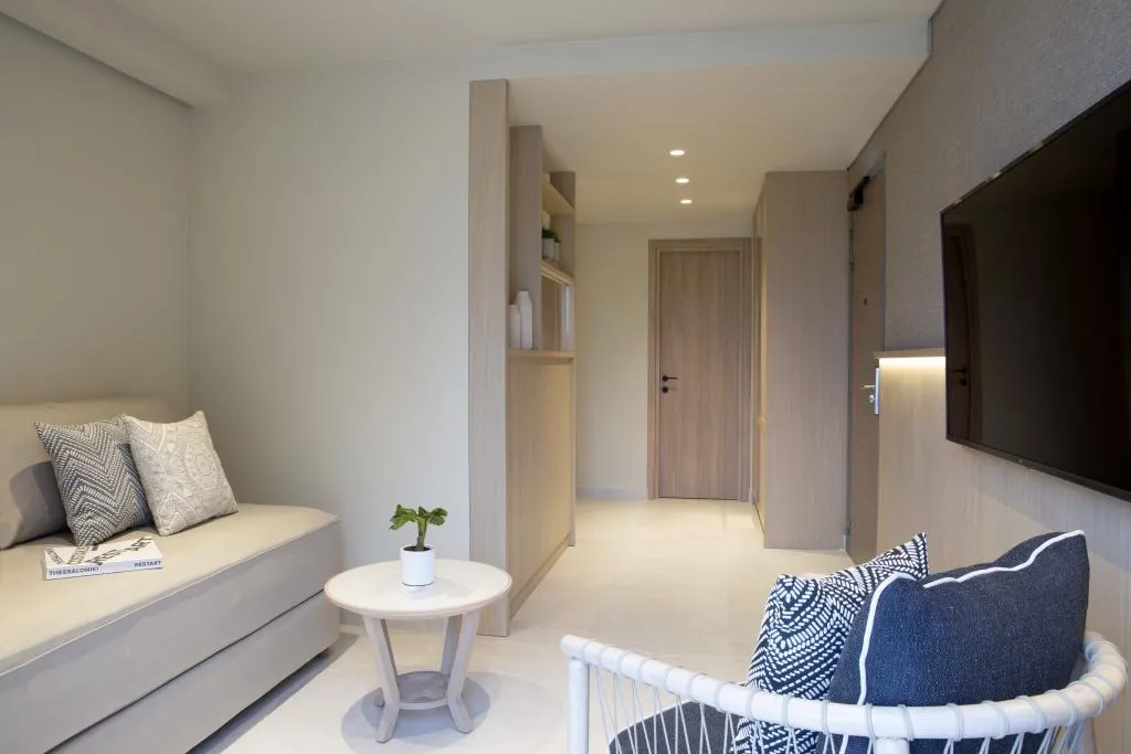 JUNIOR SUITE SEA VIEW Room, MERAVIA Leonardo Limited Edition, Halkidiki