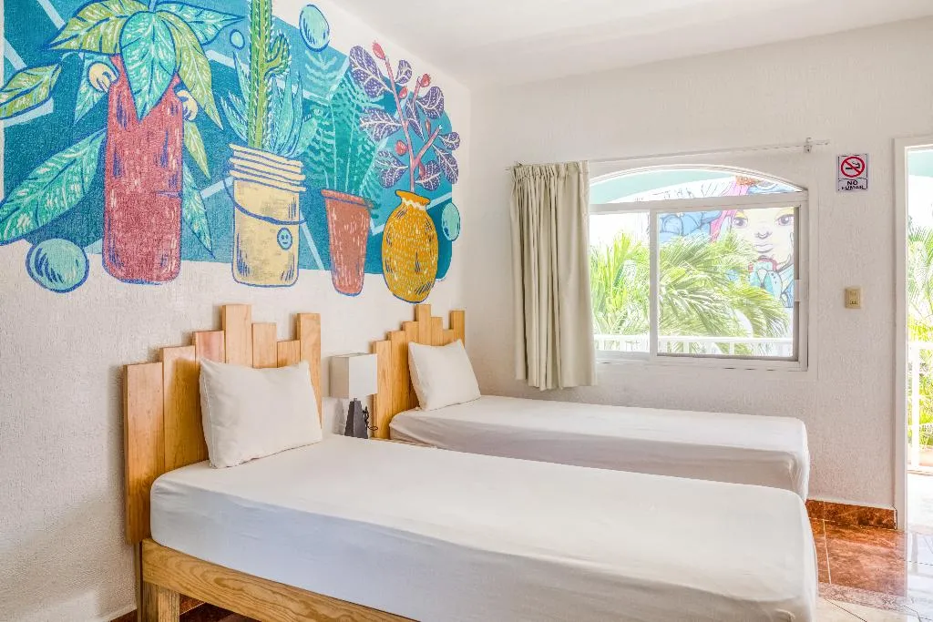 TWIN STANDARD Room, Selina Playa Del Carmen, Playa Del Carmen