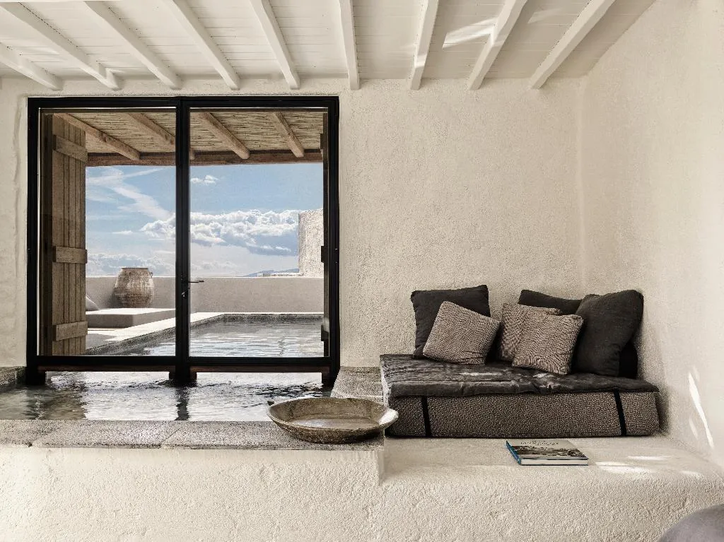 SUITE OCEAN VIEW KING BED Room, Nomad Mykonos Small Luxury Hotels of the World., Mykonos